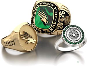 Unique on sale graduation rings