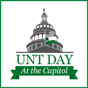 UNT Day at the Capitol graphic