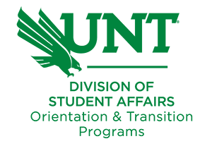 UNT Division of Student Affairs Orientation & Transitions Programs logo