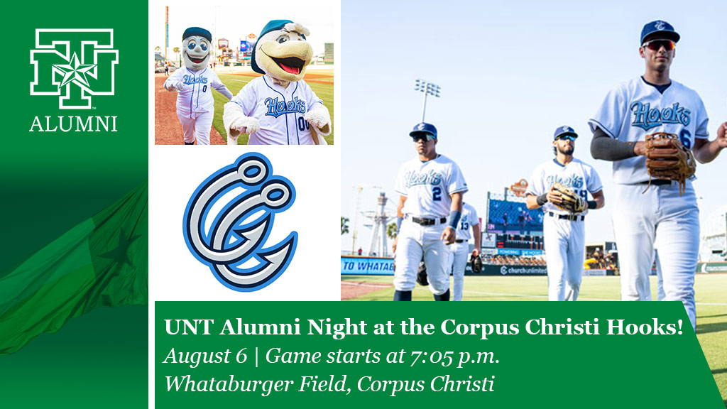 UNT Alumni Night at the Corpus Christi Hooks