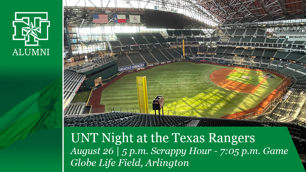 UNT Night at the Texas Rangers