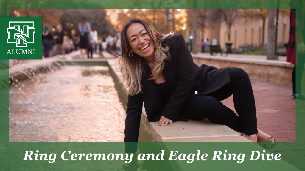 UNT Ring Ceremony and Eagle Ring Dive