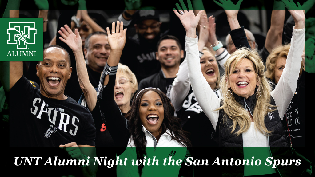 UNTAA_Spurs_Spr23_WEB_v1 UNT Alumni Night at the San Antonio Spurs
