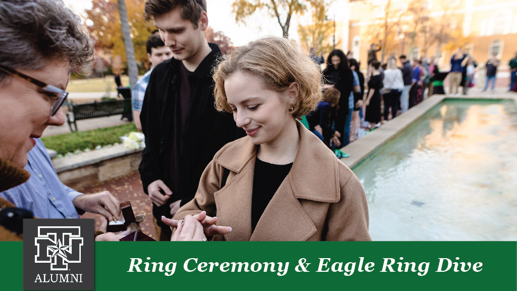 UNT Ring Ceremony and Eagle Ring Dive - December