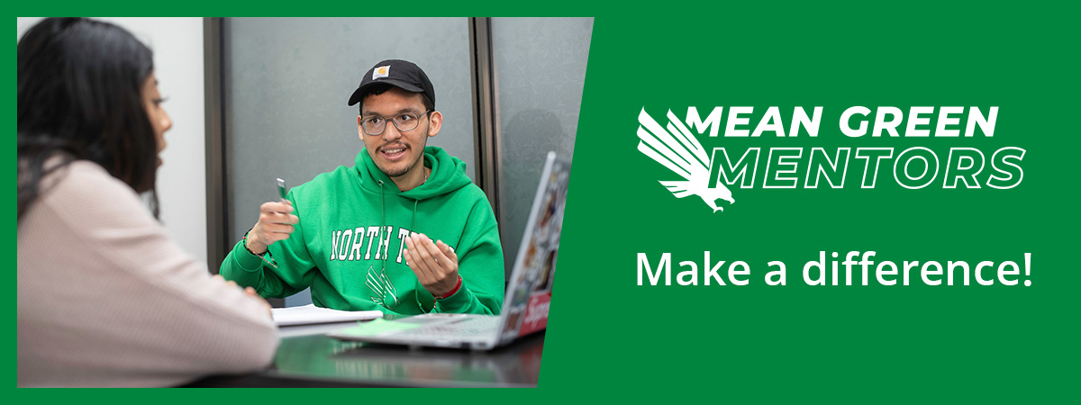 Mean Green Mentors make a difference for UNT students