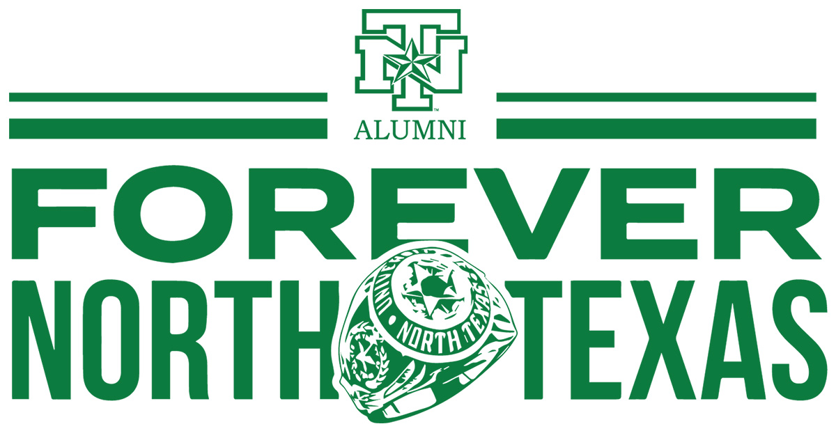 Forever North Texas ring logo