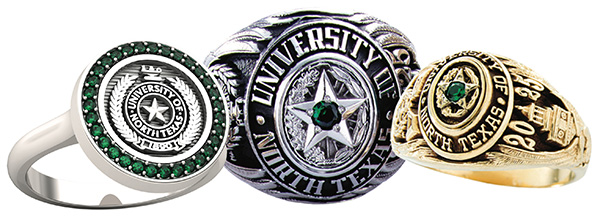 Three UNT Rings