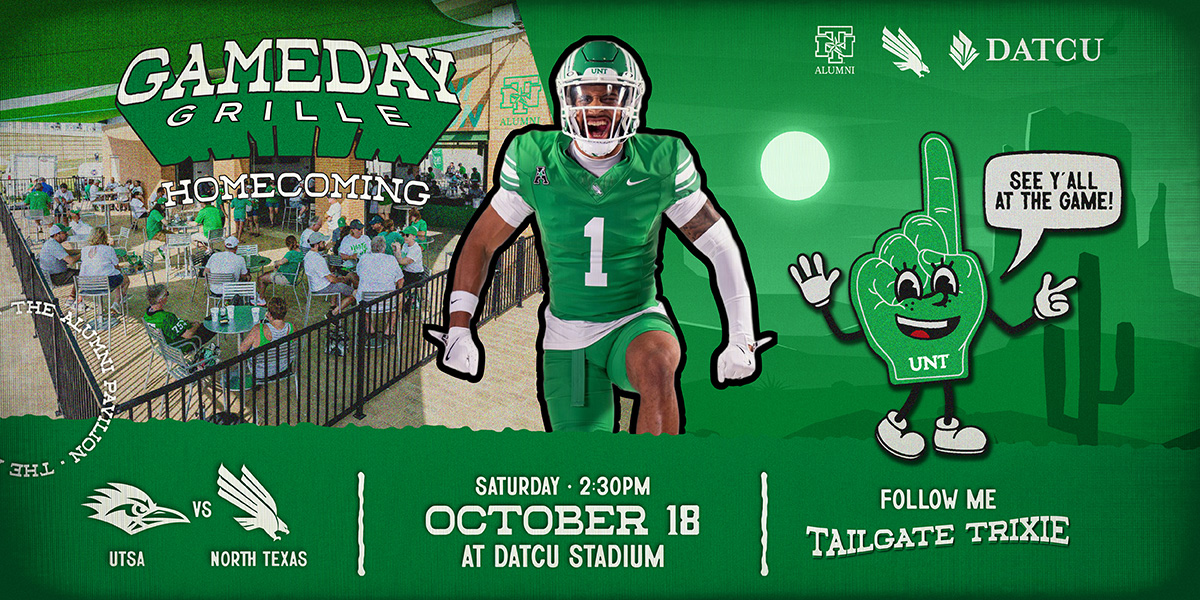 Homecoming GameDay Grille Oct. 18, 2025