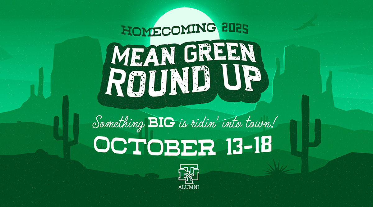 UNT Homecoming 2025 - Mean Green Round Up