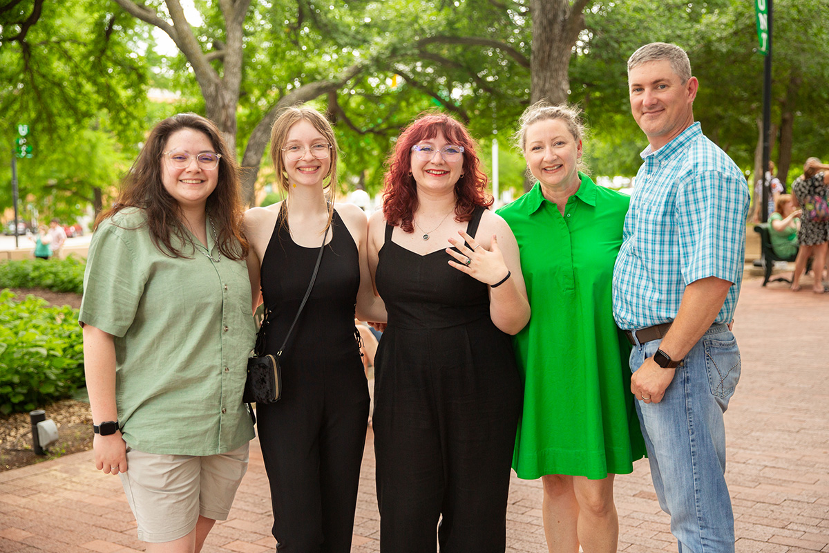 UNT Ring Ceremony