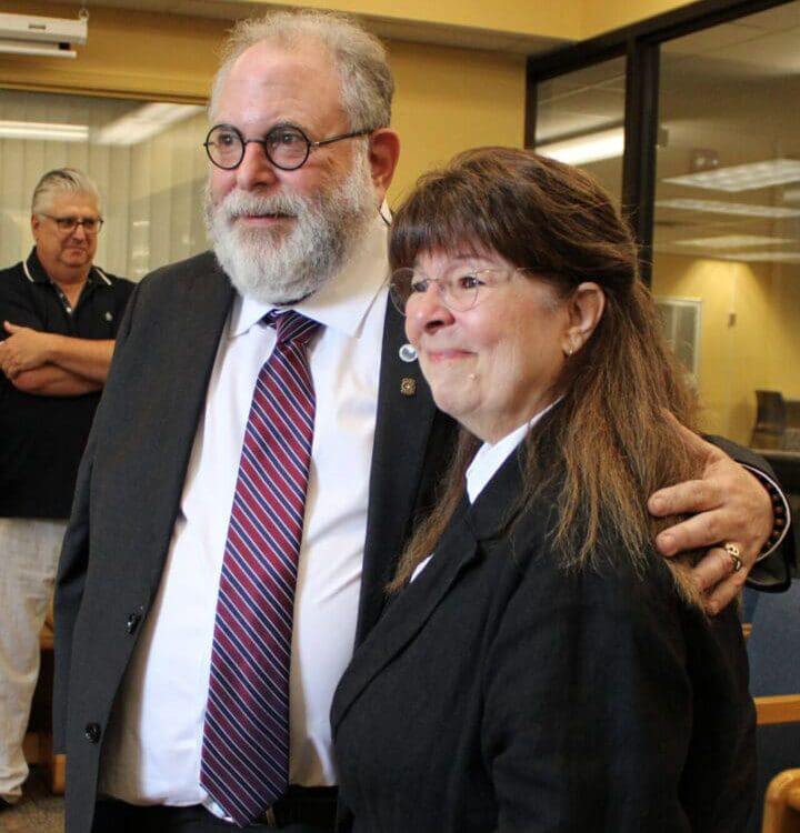 Herb Weiss and his wife, Patricia Zacks