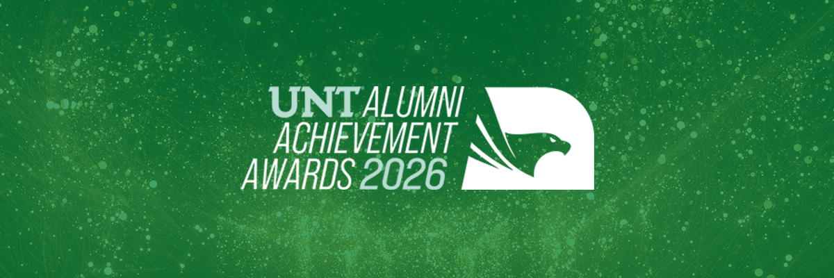 UNT Alumni Achievement Awards 2026 banner